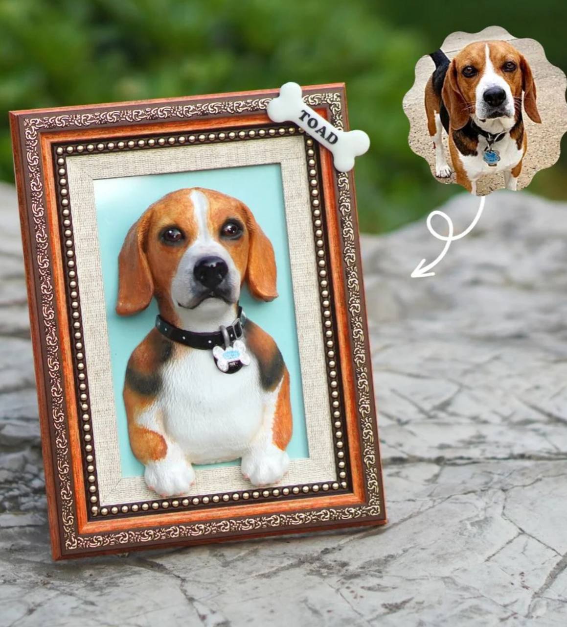 Retrato personalizado de tu mascota 3D