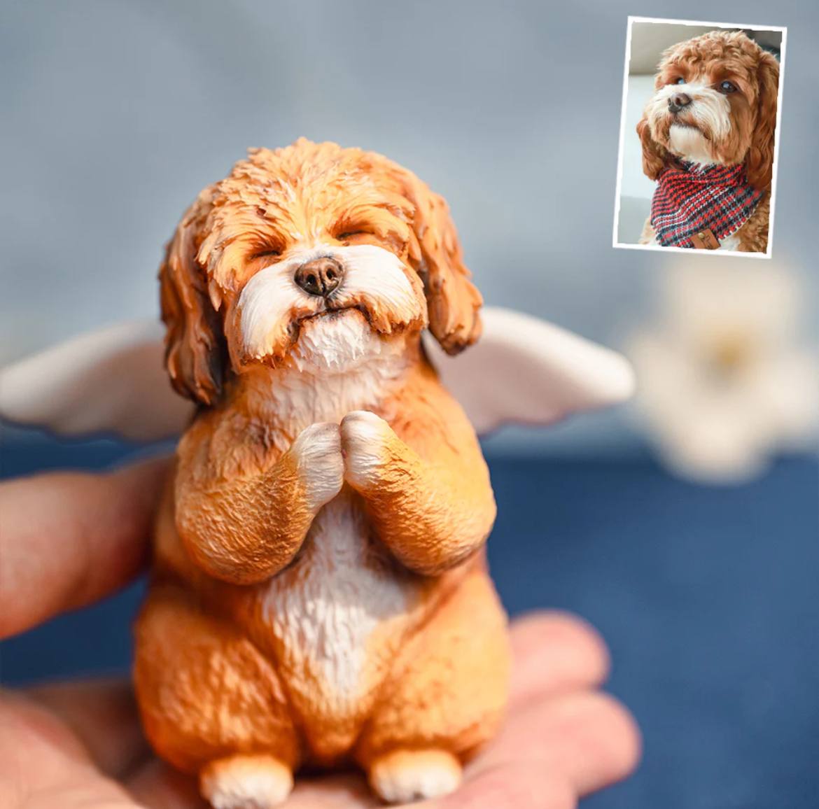 Retrato personalizado de tu mascota 3D