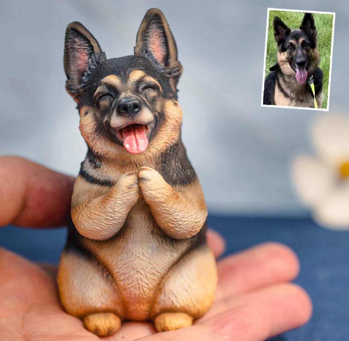 Retrato personalizado de tu mascota 3D