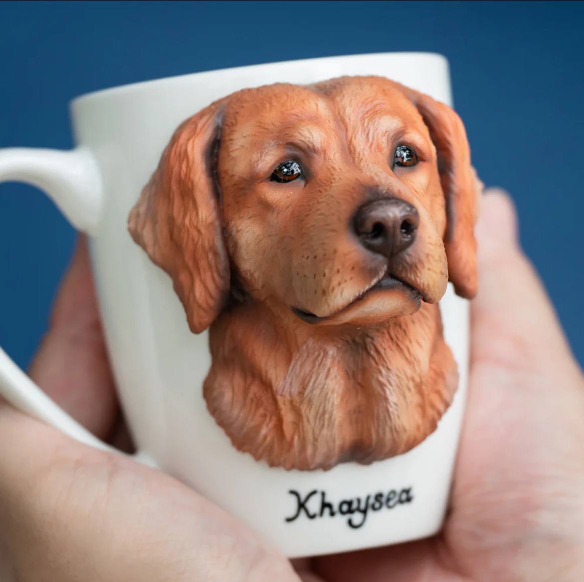 Taza de mascota personalizada