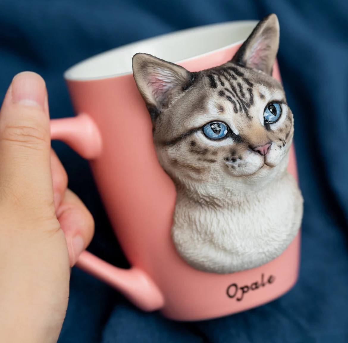 Taza de mascota personalizada