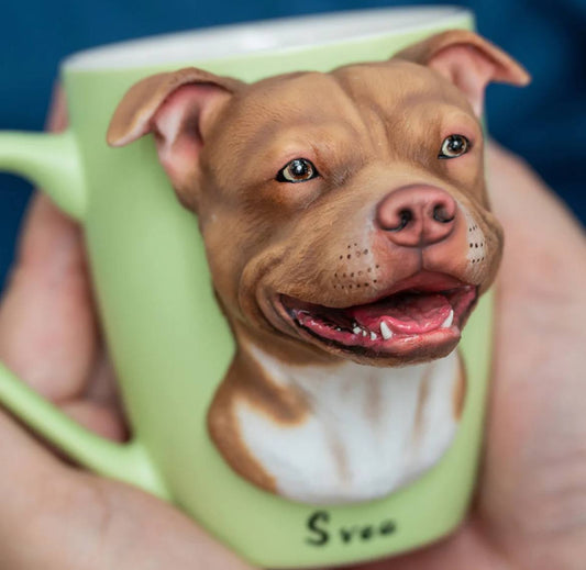 Taza de mascota personalizada